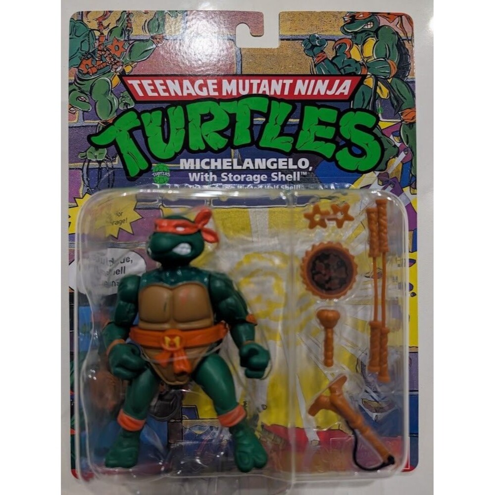Michelangelo Storage Shell Teenage Mutant Ninja Turtles 2022 Playmates TMNT MOC